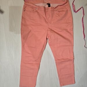 #18 Coral Women's Skinny Jeans
